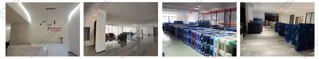 1200*1200*160mm HDPE/PP Light Disposable Delivery Plastic Injection Logistics Window Pallet Mould
