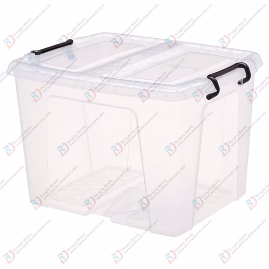 700*500*420mm Net Grid Vegetable & Fruit Plastic Injection Turnover Container Box Crate Mold