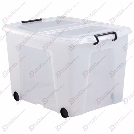 700*500*420mm Net Grid Vegetable & Fruit Plastic Injection Turnover Container Box Crate Mold