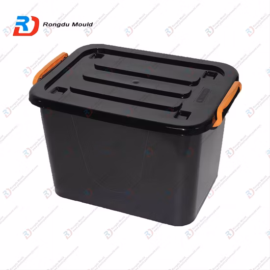 700*500*420mm Net Grid Vegetable & Fruit Plastic Injection Turnover Container Box Crate Mold