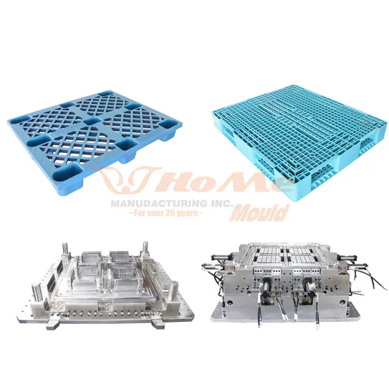 China Injection Molding Making Heavy Duty HDPE Plastic Pallet Injection Mould
