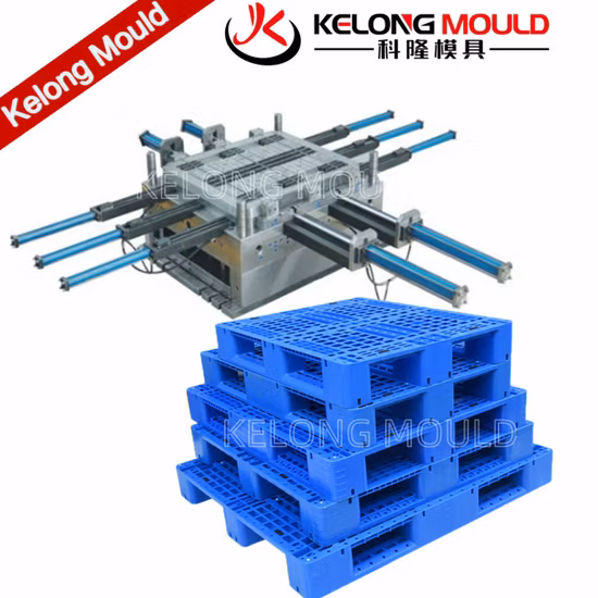 Customized Plastic Industrial Pallet Box Crate Dustbin Injection Mould