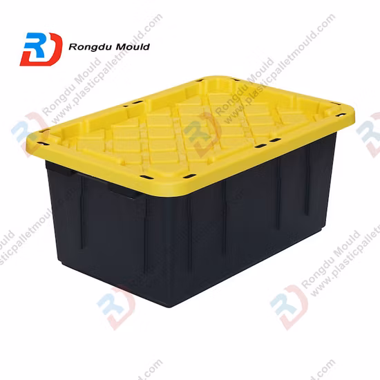 700*500*420mm Net Grid Vegetable & Fruit Plastic Injection Turnover Container Box Crate Mold