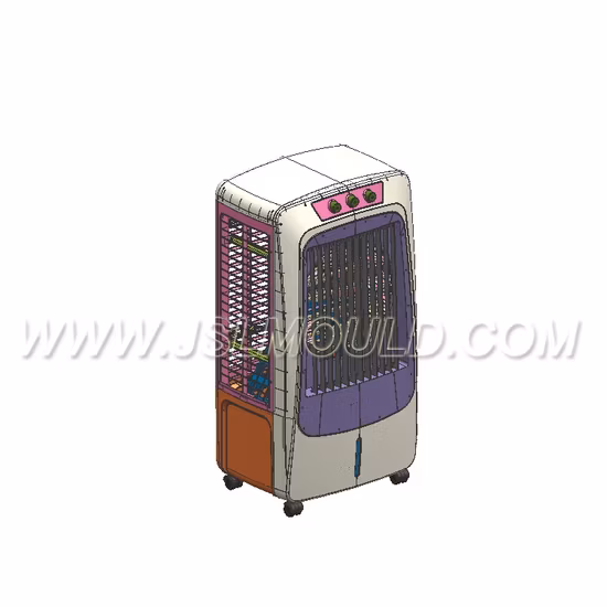 Quality Custom Made Injection Plastic AC Evaporative Industrial Air Cooler Mould